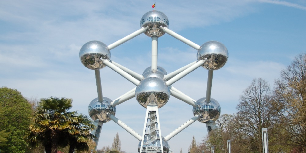 Het Atomium in Brussel