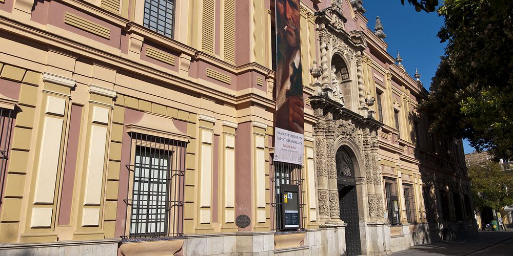 Voorgevel van het Museo de Bellas Artes