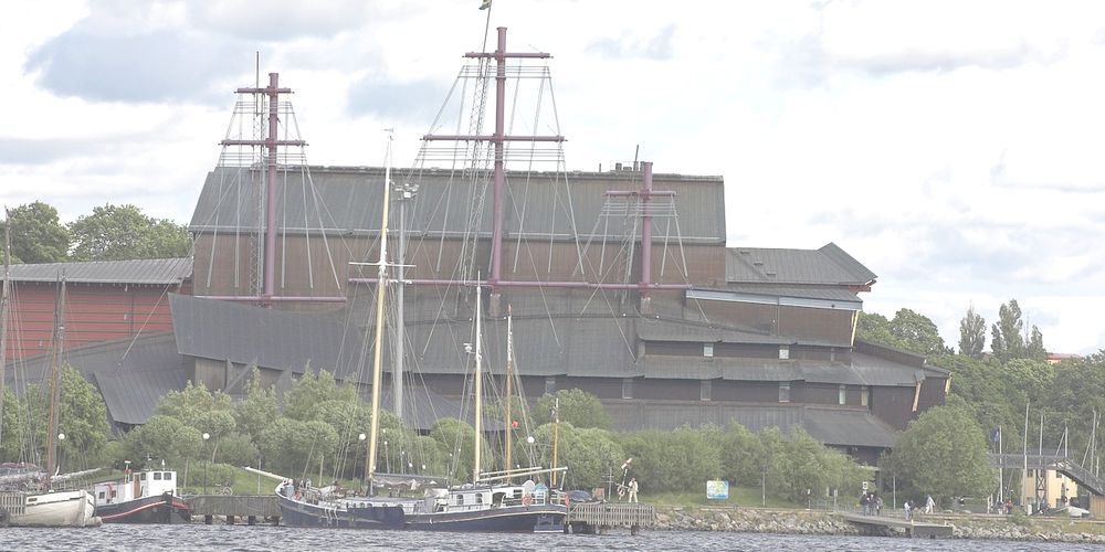Uitzicht op het Vasamuseum Stockholm
