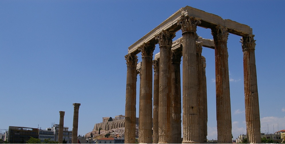 Ruïnes Olympieion Athene