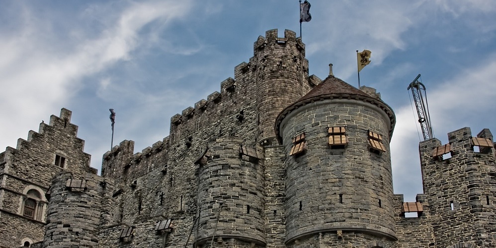 Het Gravensteen (bewerkt)